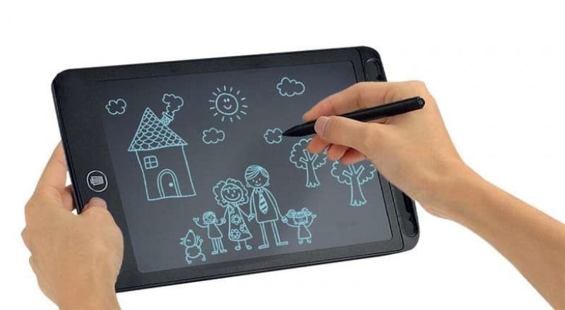 Dijital Çocuk Yazı Tahtası Ve Çizim Tableti - 8.5 İnç Lcd Ekran Yaz- Sil Tablet