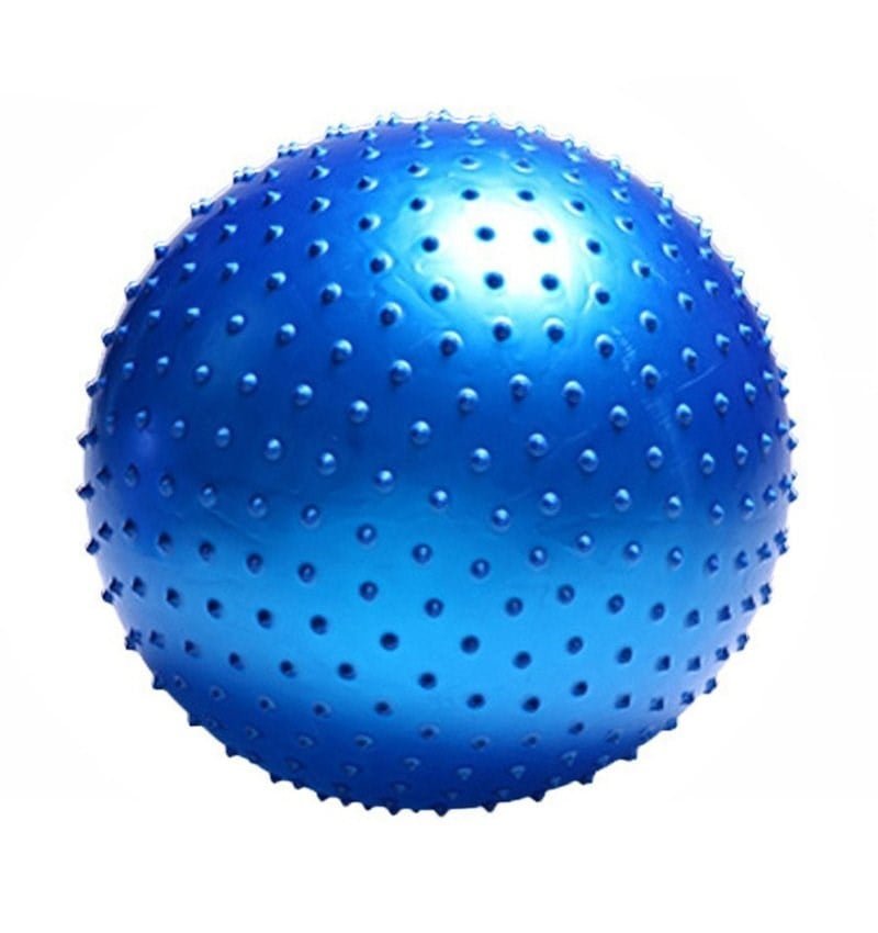 Dikenli Pilates Topu 65 Cm Mavi