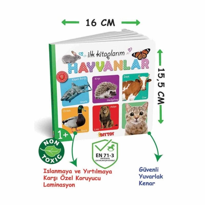 Dıy Toys İlk Kitaplarım 6'lı Kitap Seti