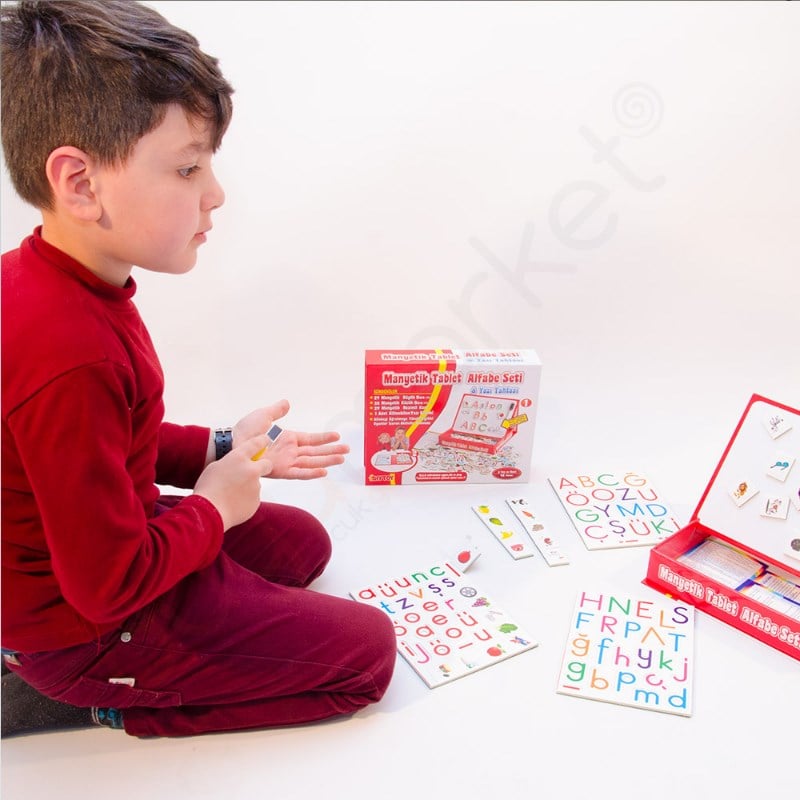 Diytoy Manyetik Tablet - Yazı Tahtası Alfabe