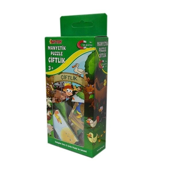 Dıytoys Manyetik Çiftlik Puzzle