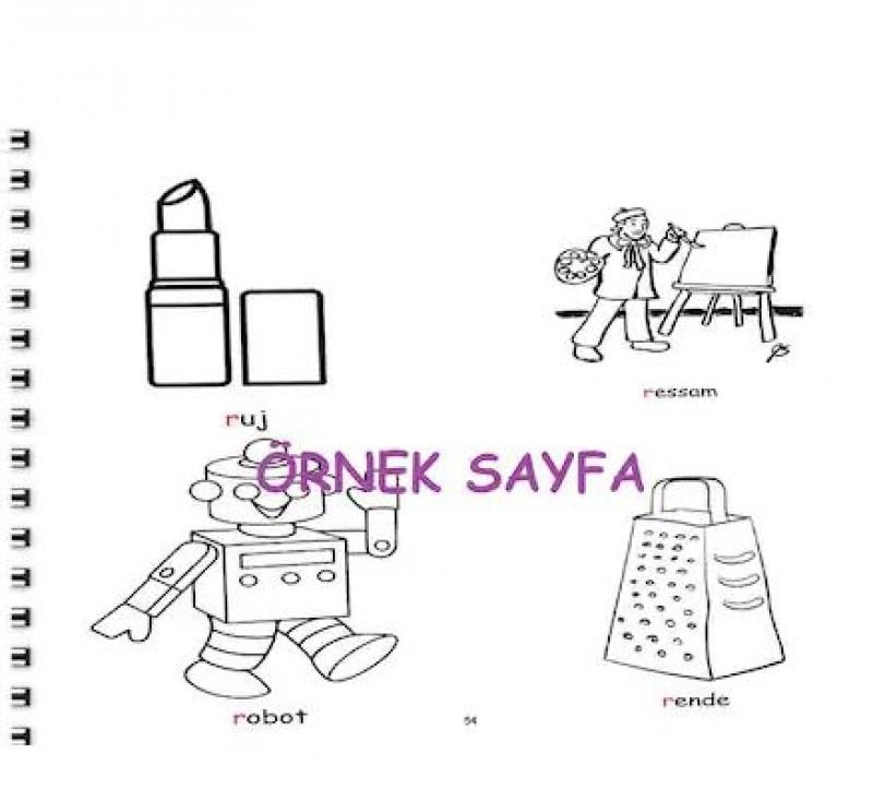 Dka Artikülasyon Boyama Kitabı
