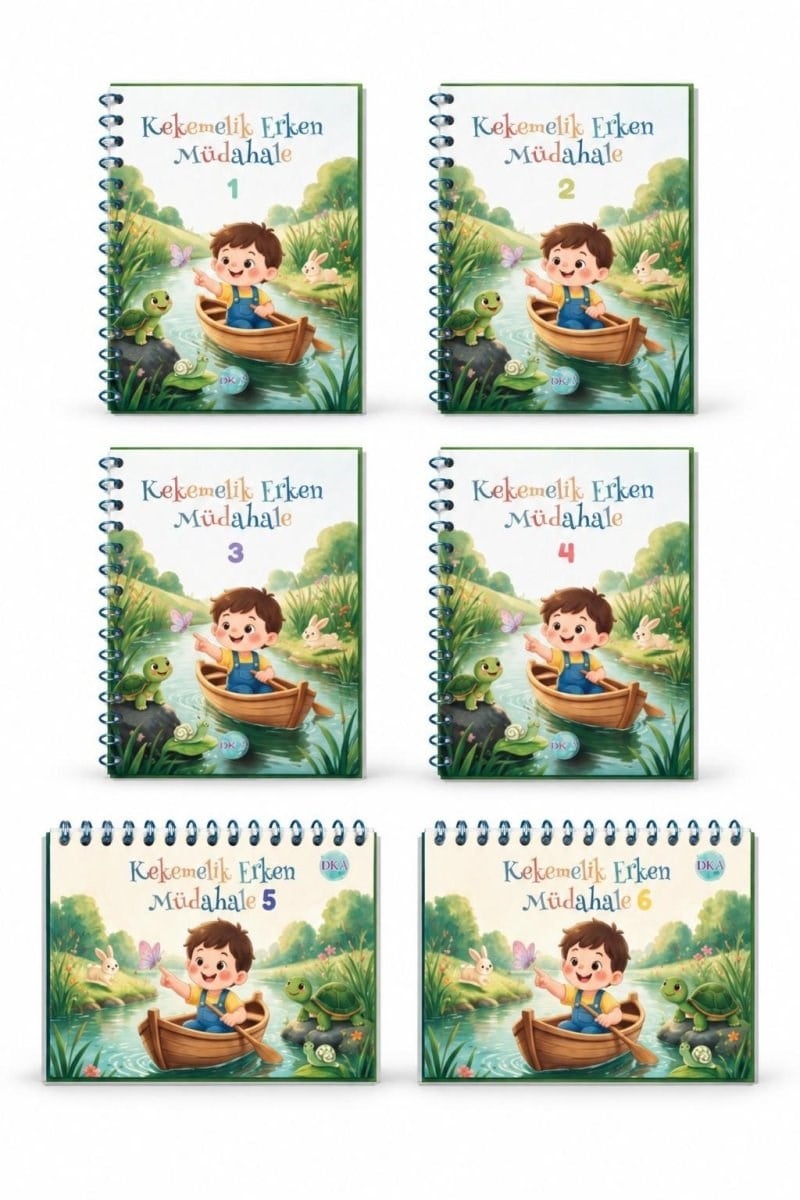 Dka Yayınları 3–7 Yaş Kekemelik Erken Müdahale Seti (6 Kitap)