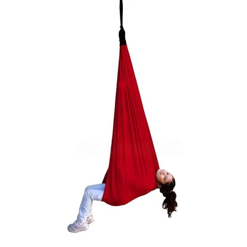 Duyumarket Cuddle Swing Kırmızı (Sarılan Duyu Salıncağı) - Orijinal Sandy Kumaş