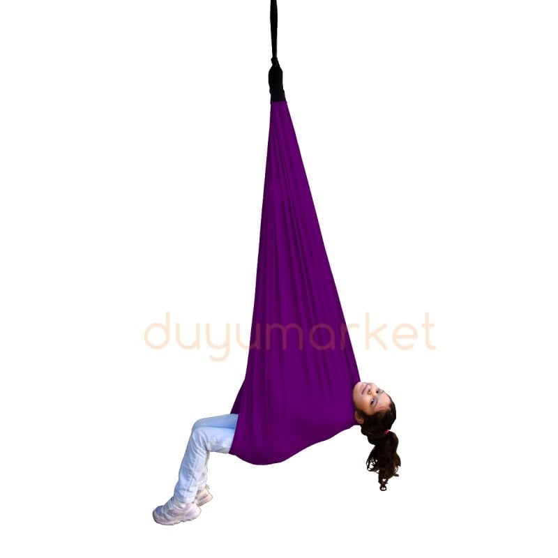 Duyumarket Cuddle Swing (Sarılan Duyu Terapi Salıncağı) Mor- Orijinal Sandy Kumaş