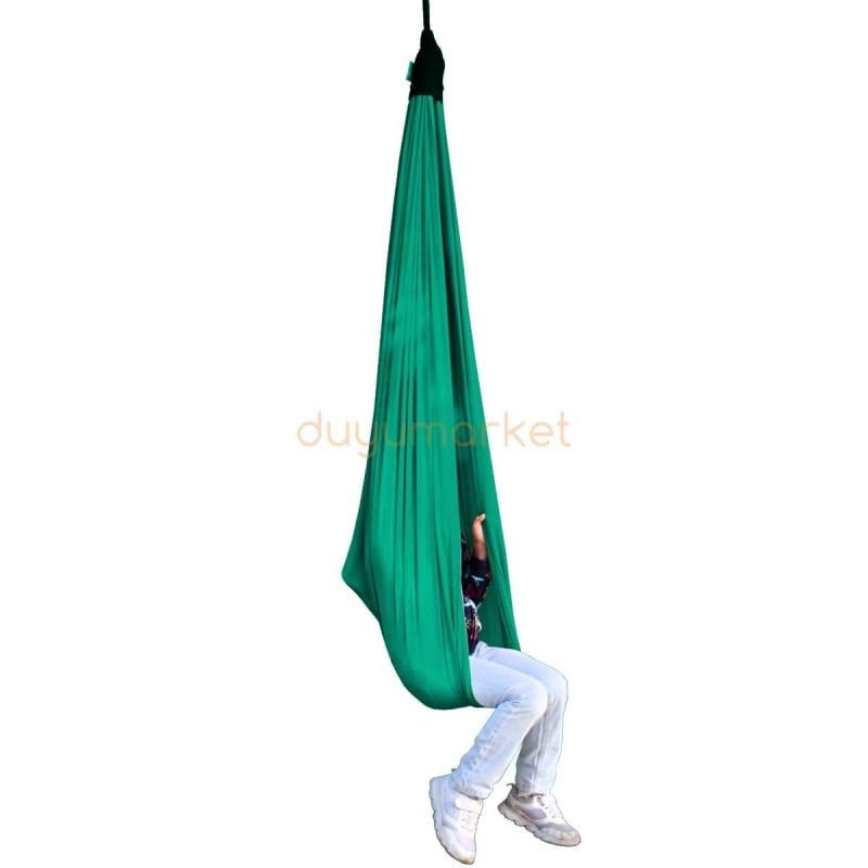 Duyumarket Cuddle Swing Yeşil (Sarılan Duyu Terapi Salıncağı) - Orijinal Sandy Kumaş