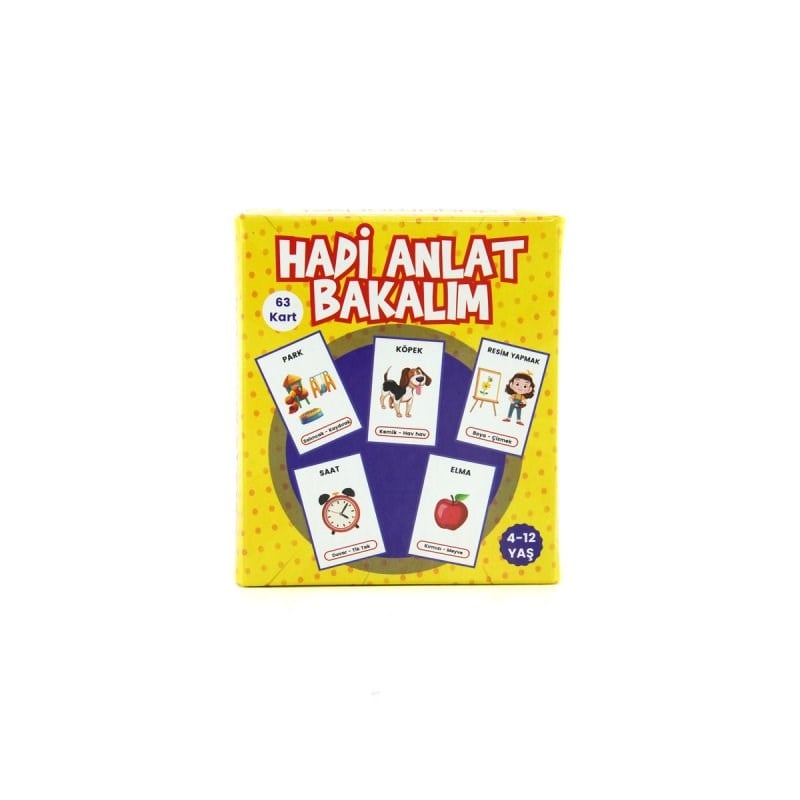 Duyumarket Hadi Anlat Bakalım- Kelime Anlatma Ve Dil Gelişim Oyunu (4-12 Yaş)