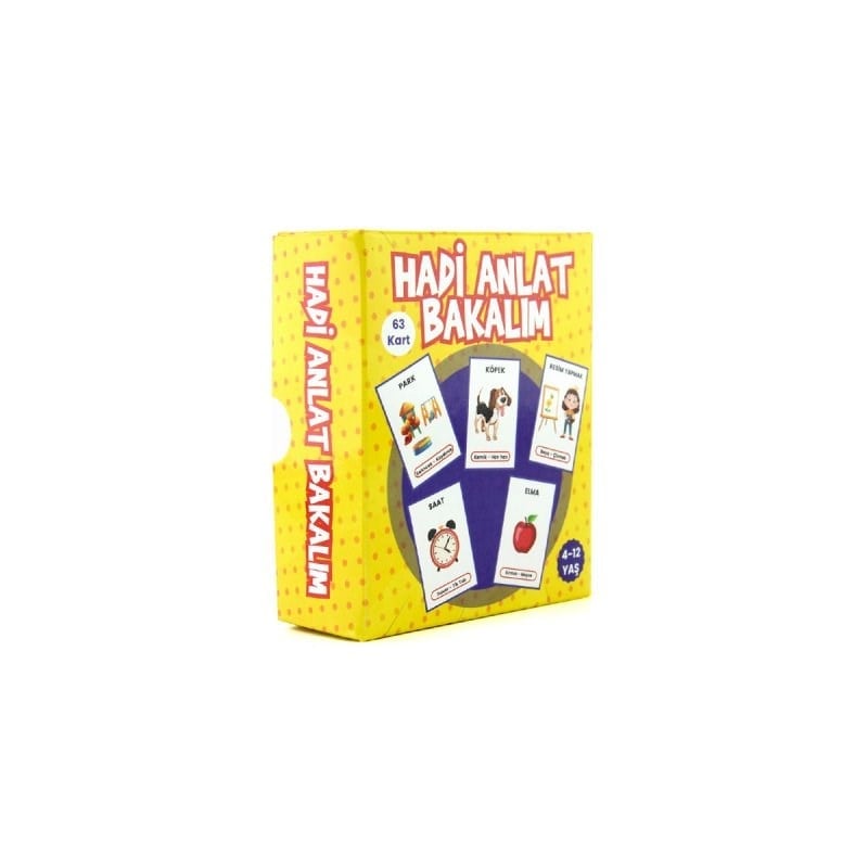 Duyumarket Hadi Anlat Bakalım- Kelime Anlatma Ve Dil Gelişim Oyunu (4-12 Yaş)