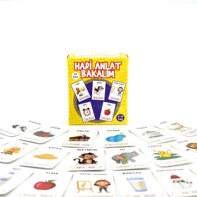 Duyumarket Hadi Anlat Bakalım- Kelime Anlatma Ve Dil Gelişim Oyunu (4-12 Yaş)