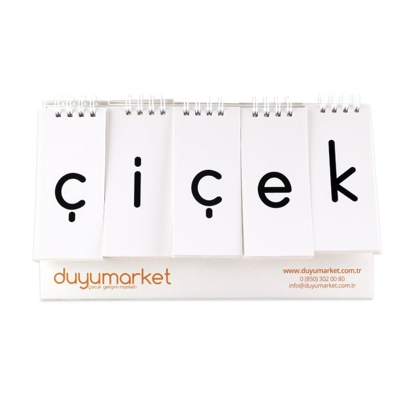 Duyumarket Hece Panosu- Okuma Yazma Destek Ve Hece Çalışma Aracı