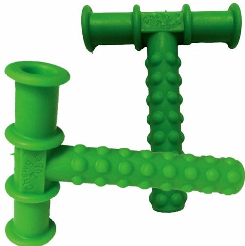 Duyumarket Orijinal Chewy Tubes - Knobby Green Çiğneme Tüpü