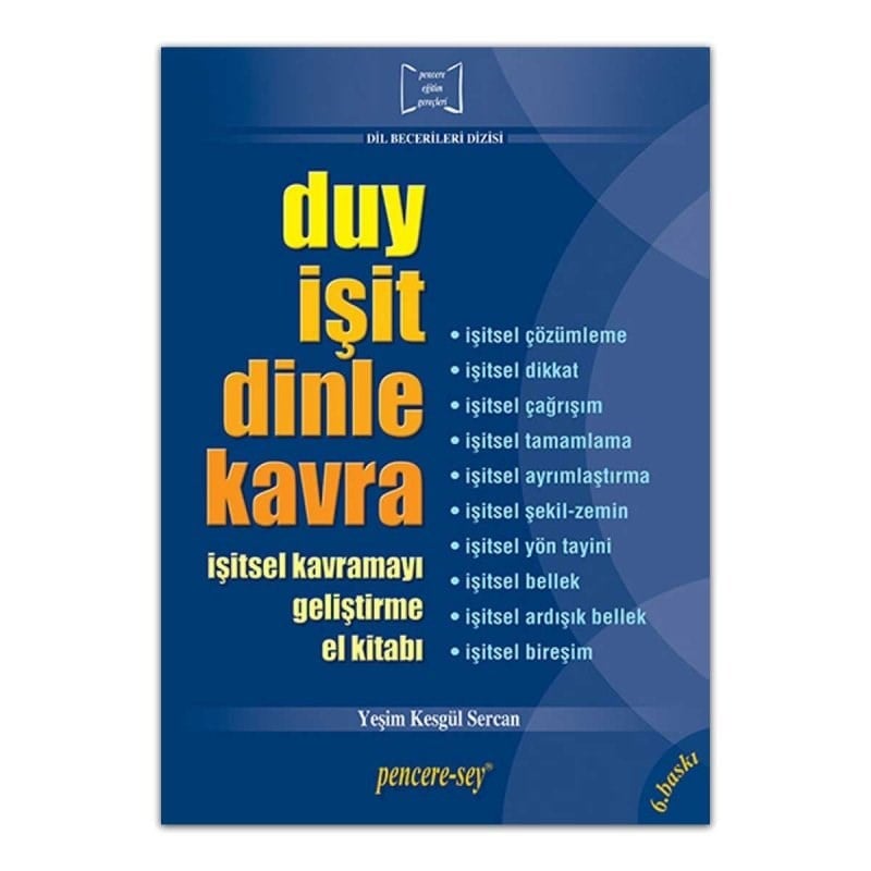 Duyumarket Penceresey Dil Becerileri Seti - 7 Kitap