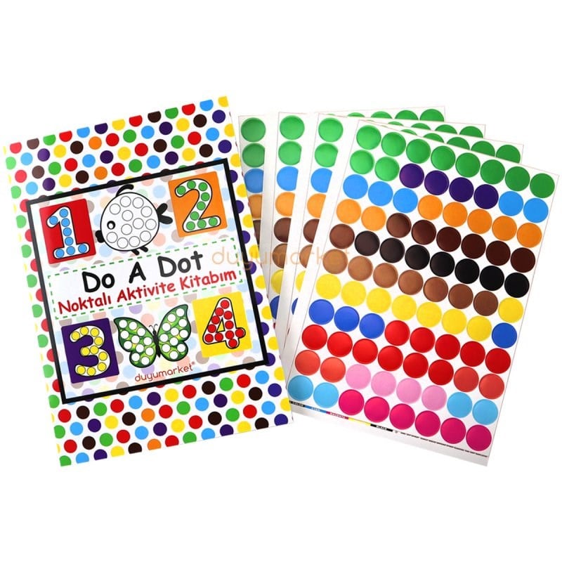 Duyumarket Stickerlı Do A Dot Noktalı Aktivite Kitabım