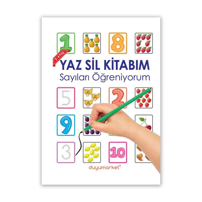 Duyumarket Yaz Sil Kitabım Sayıları Öğreniyorum