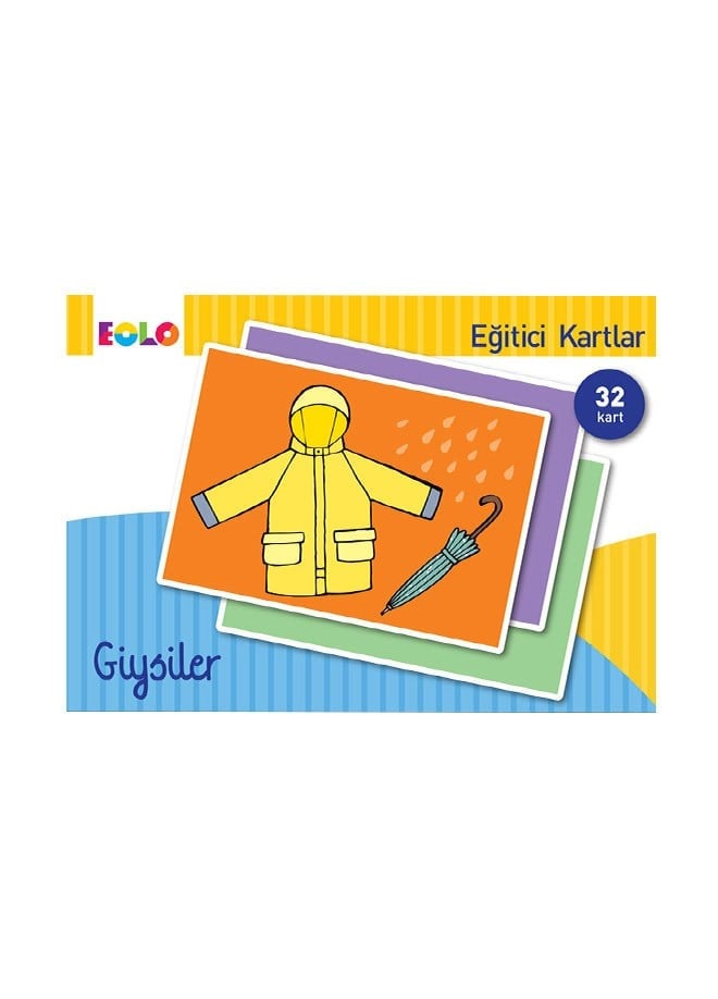Eğitici Kartlar - Giysiler
