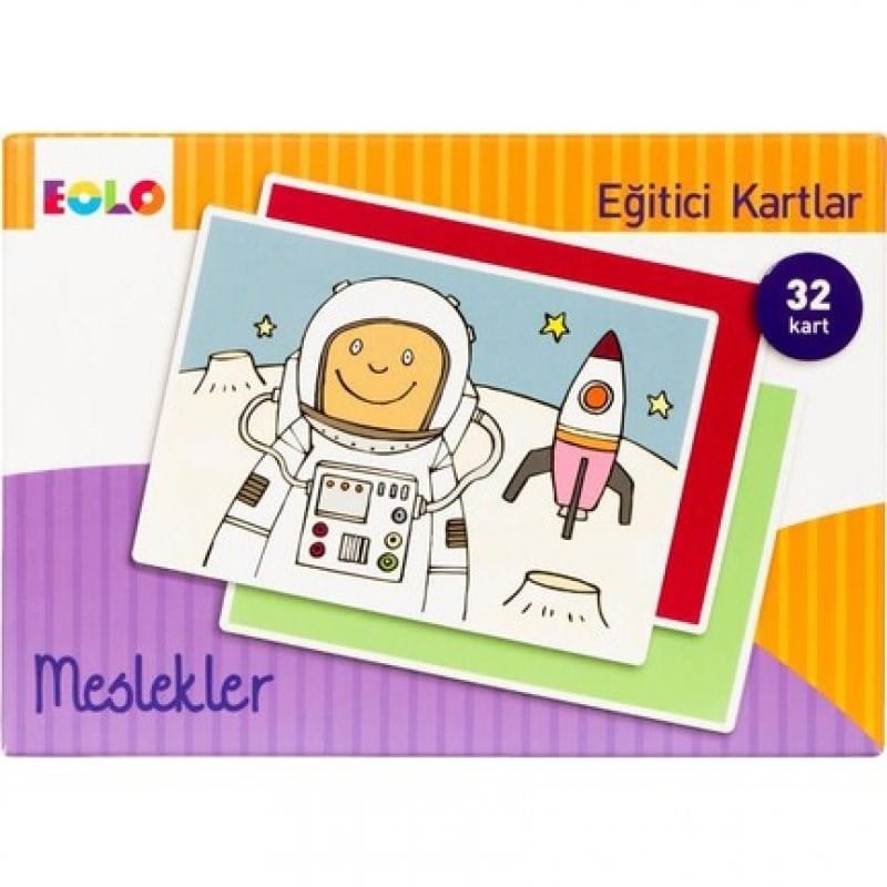 Eğitici Kartlar - Meslekler