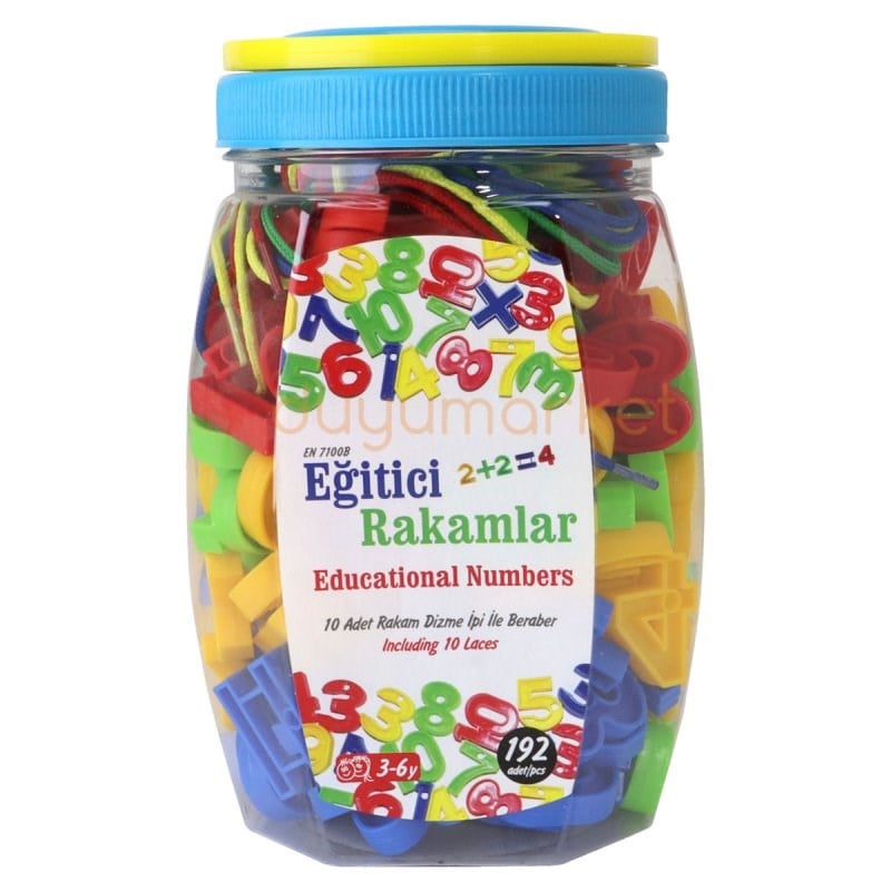 Eğitici Rakamlar 192 Parça 7100