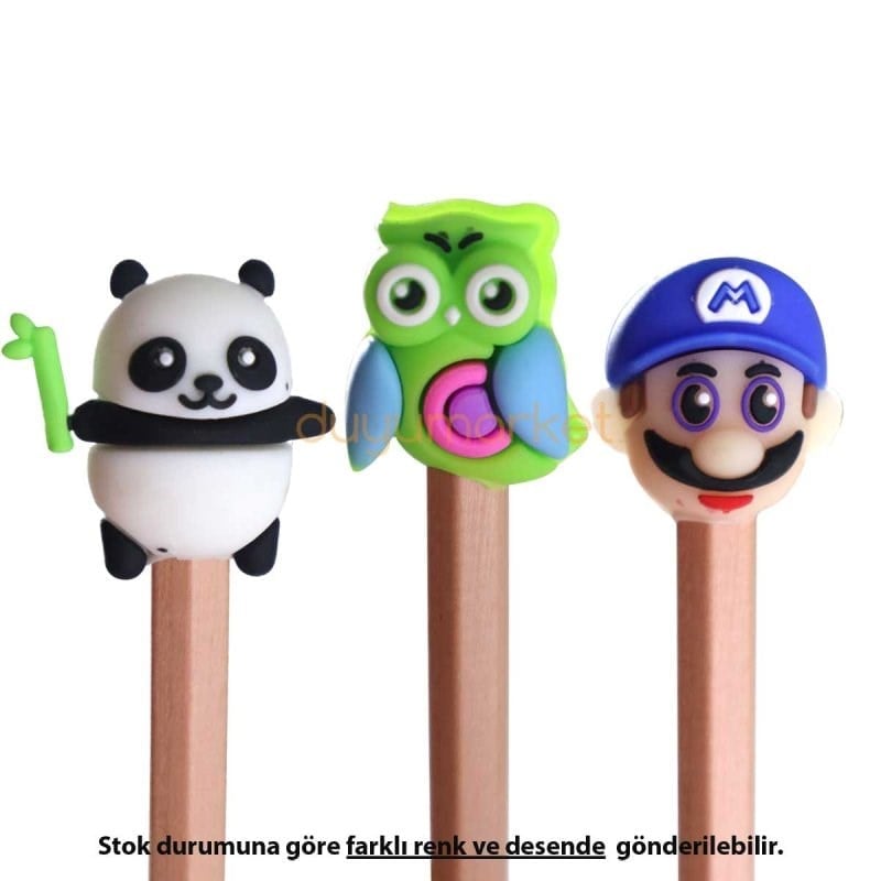 Eğlenceli Figürlü Kalem Başlığı
