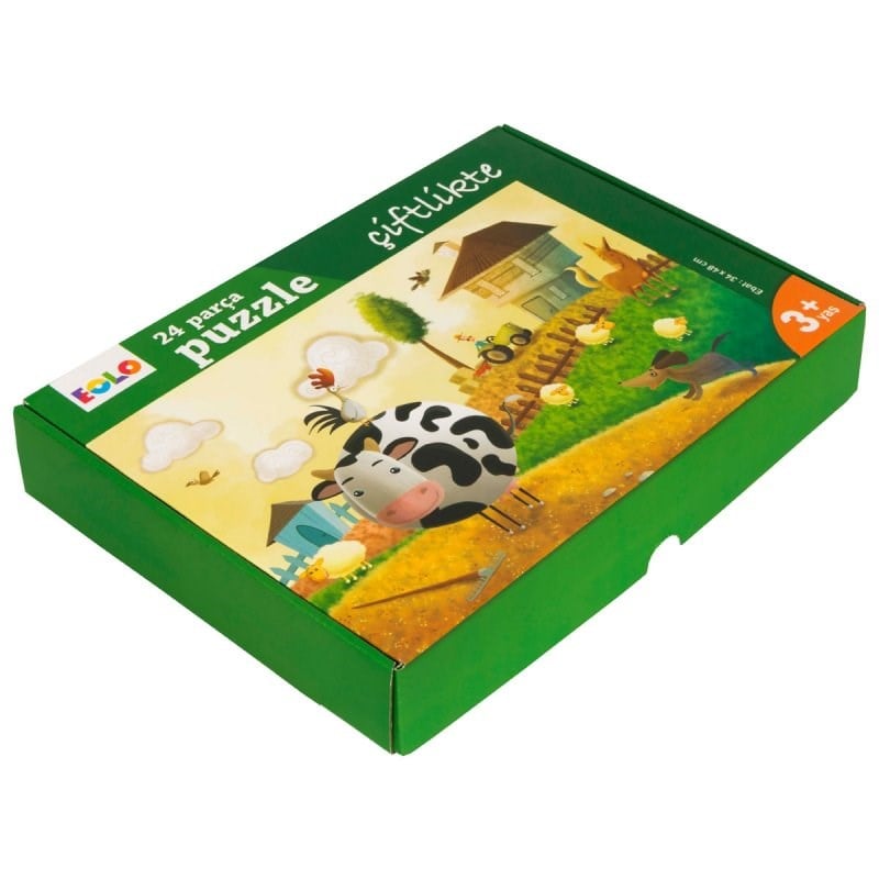 Eolo 24 Parça Puzzle - Çiftlikte