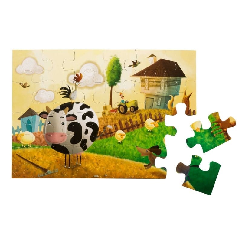 Eolo 24 Parça Puzzle - Çiftlikte