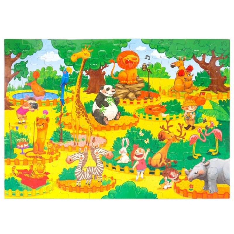 Eolo 80 Parça Puzzle - Hayvanat Bahçesi