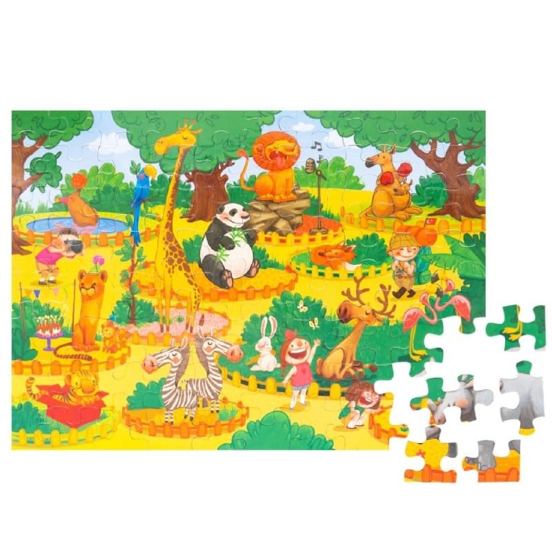Eolo 80 Parça Puzzle - Hayvanat Bahçesi