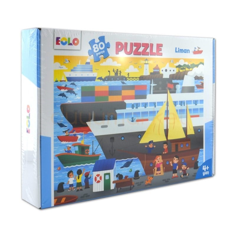Eolo 80 Parça Puzzle - Liman