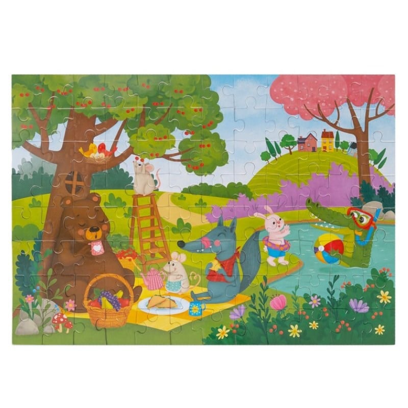 Eolo 96 Parça Puzzle - Ormanda Piknik