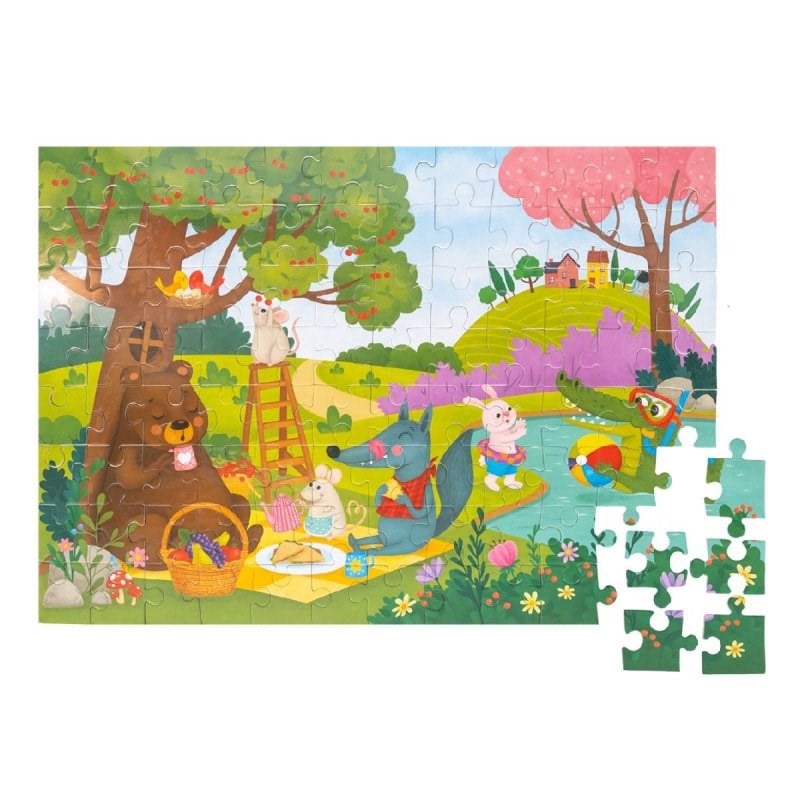 Eolo 96 Parça Puzzle - Ormanda Piknik