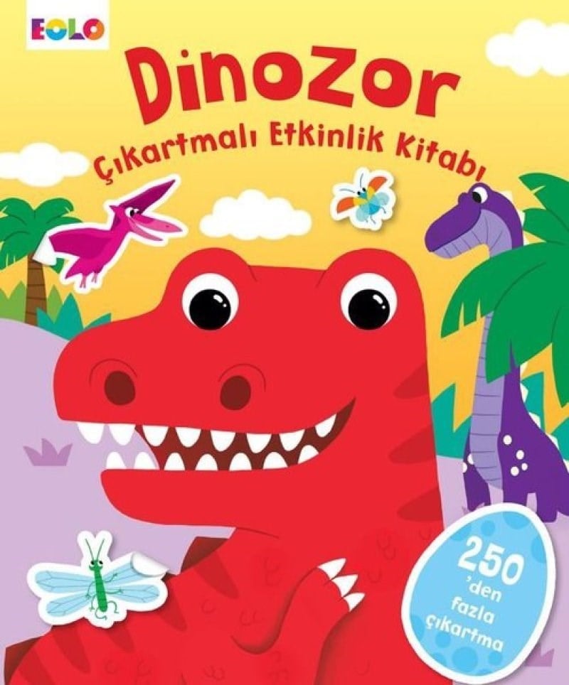 Eolo Dinozor - Çıkartmalı Etkinlik Kitabı