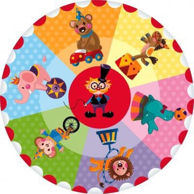 Eolo Yuvarlak Puzzle - Eğlenceli Sirk Yaş 2+