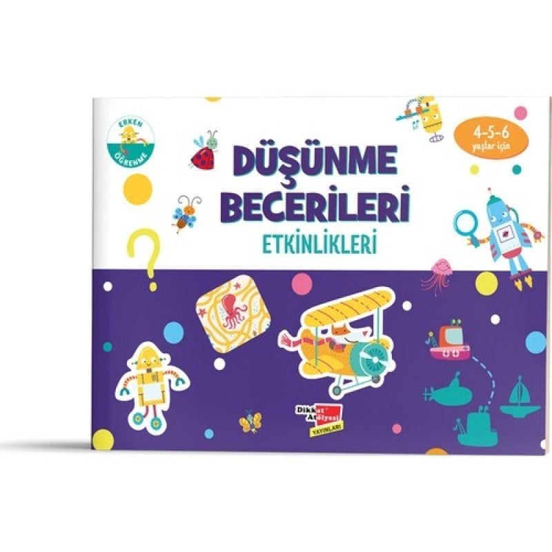 Evde Etkinlik Kitabı 4-6 Yaş