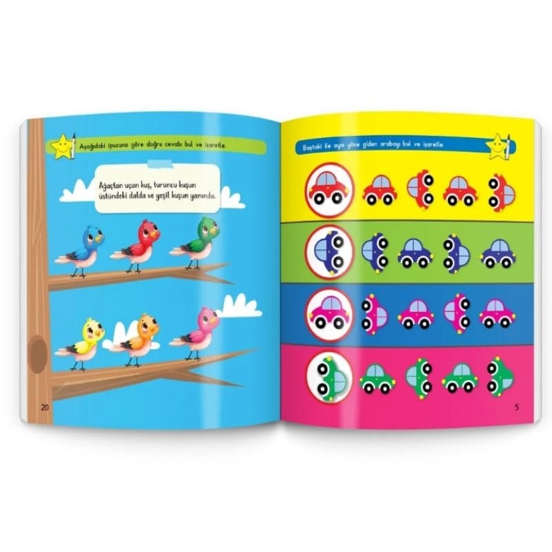 Evde Etkinlik Seti 3-6 Yaş - 5 Kitap Set