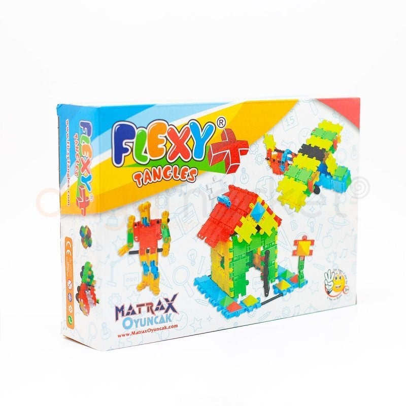 Flexy Tangles Eğitici Blok 80 Parça
