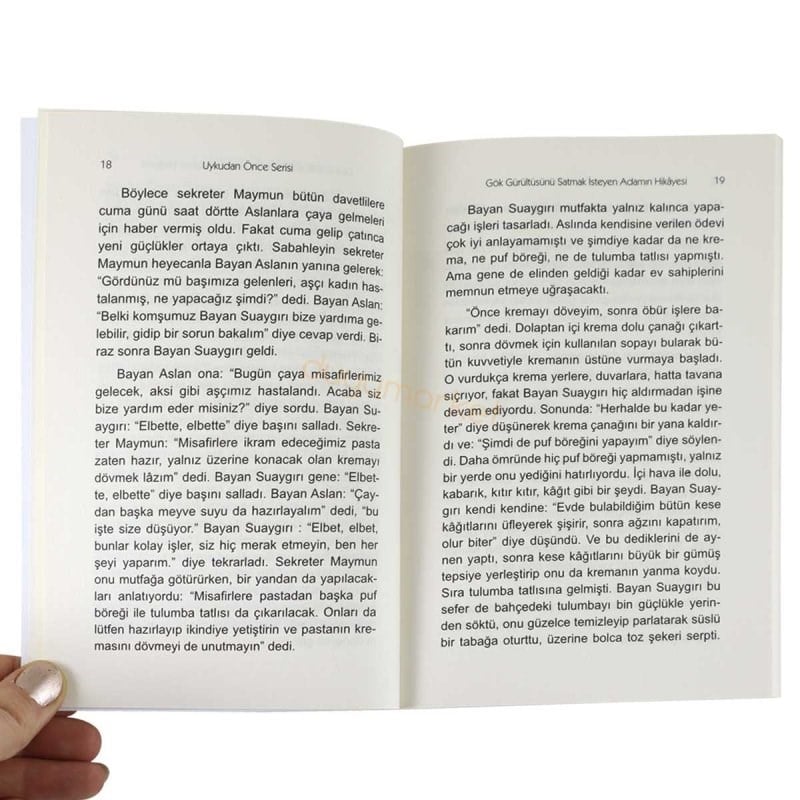 Gök Gürültüsünü Satmak İsteyen Adamın Hikayesi - Uykudan Önce Serisi