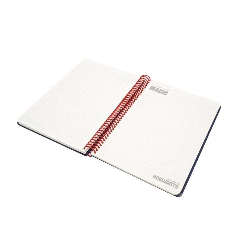 Harry Potter Hogwarts Spiralli Defter - Çizgili