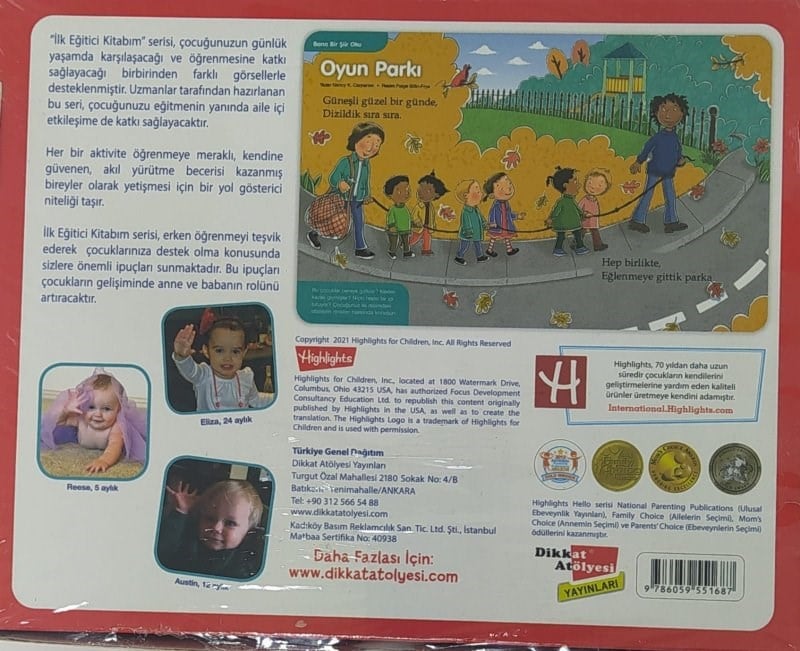 Hello - İlk Eğitici Kitaplarım Serisi (12 Kitap)