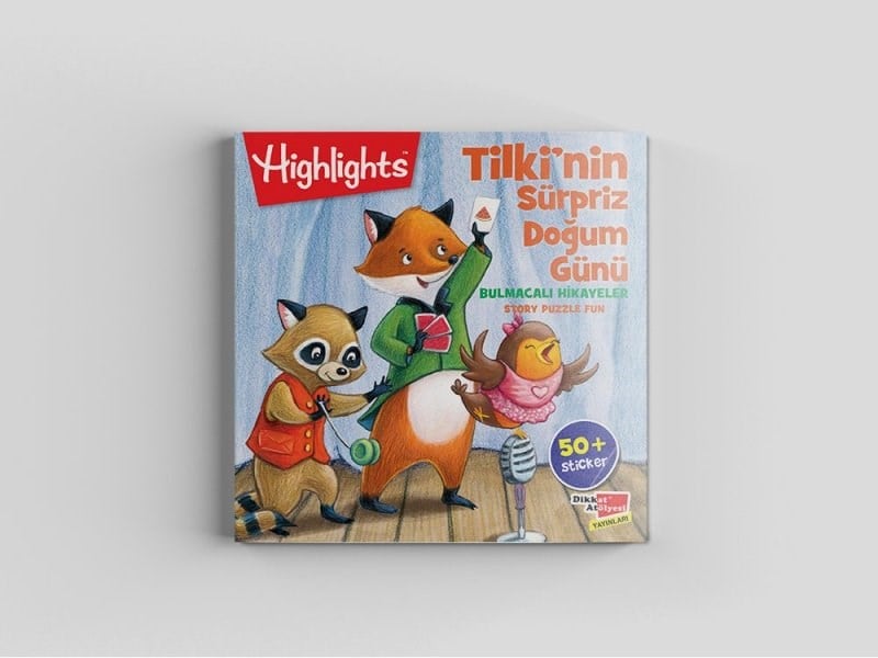 Highlights Sticker Bulmacalı Hikayeler 4'lü Set