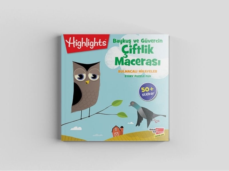 Highlights Sticker Bulmacalı Hikayeler 4'lü Set