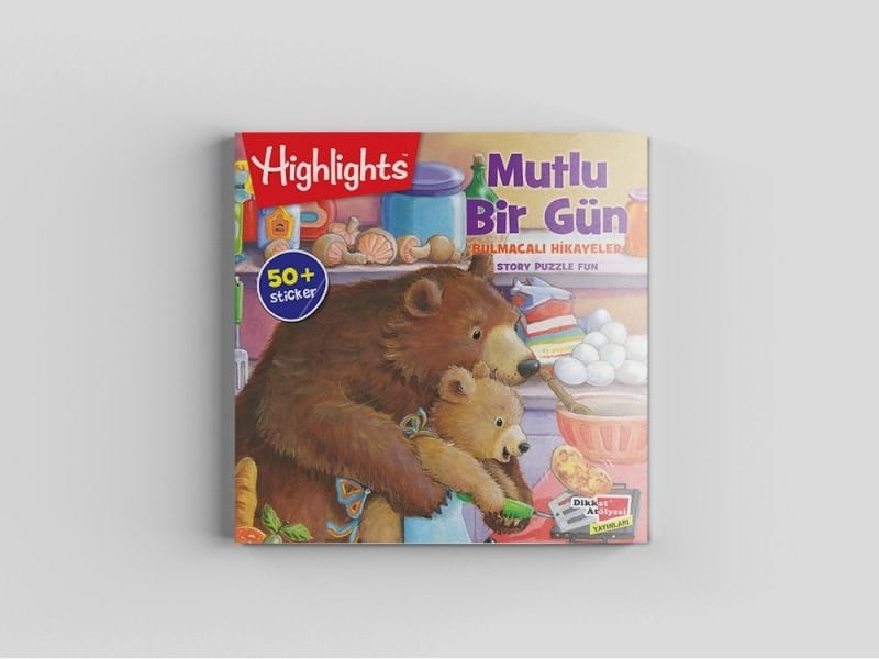 Highlights Sticker Bulmacalı Hikayeler 4'lü Set
