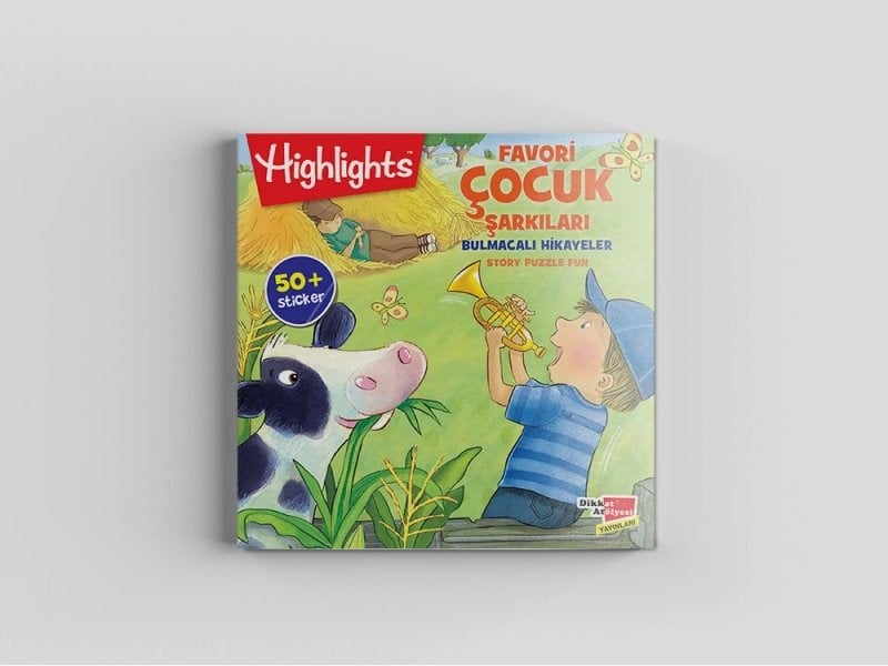 Highlights Sticker Bulmacalı Hikayeler 4'lü Set