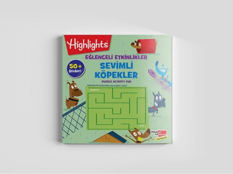Highlights Sticker Eğlenceli Etkinliklerle Hikayeli Bulmaca 5'li Set