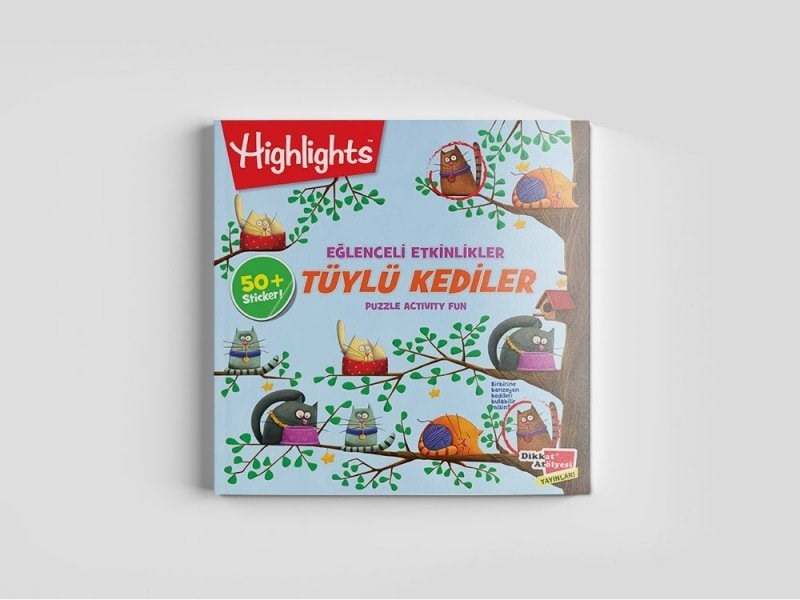 Highlights Sticker Eğlenceli Etkinliklerle Hikayeli Bulmaca 5'li Set