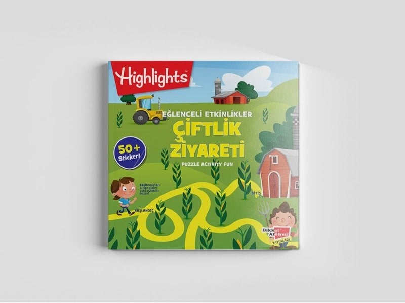 Highlights Sticker Eğlenceli Etkinliklerle Hikayeli Bulmaca 5'li Set
