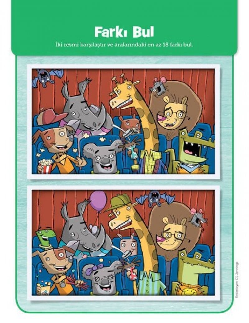 Jumbo Kitap Dikkat Geliştirici Aktiviteler (125+ Aktivite)