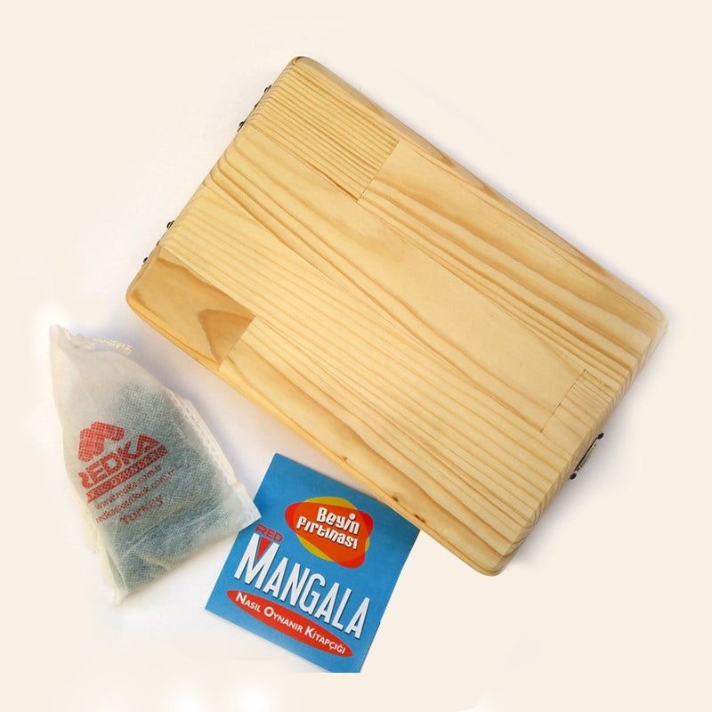 Kapaklı Ahşap Mancala