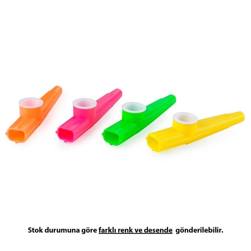 Kazoo Müzik Aleti - Oral Motor Çalışma Ve Nefes Egzersizi Aparatı