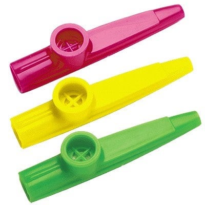 Kazoo Müzik Aleti - Oral Motor Çalışma Ve Nefes Egzersizi Aparatı