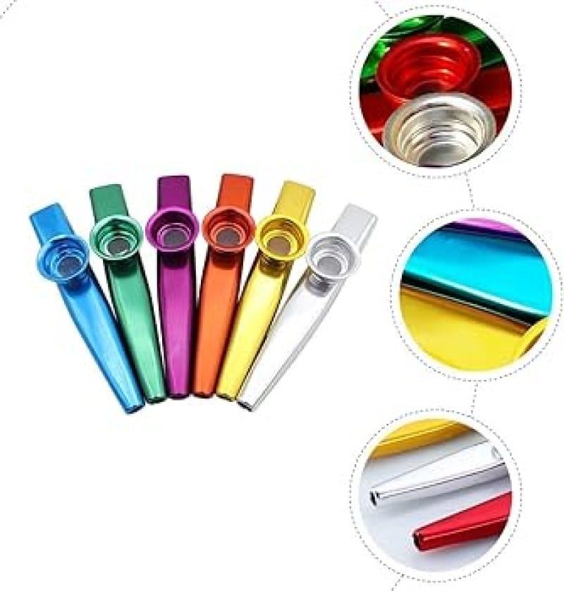 Kazoo Müzik Aleti - Oral Motor Çalışma Ve Nefes Egzersizi Aparatı