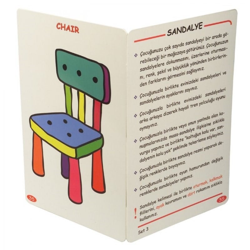 Konuşan Çocuk Çok Amaçlı Kelime Kartları Set-2